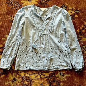 Light blue Adiva blouse